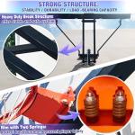 54.5" Adjustable Wall-Mounted Basketball Hoop