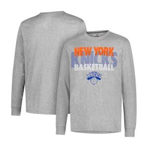 NBA Men's Super Soft Long Sleeve T-Shirt - Knicks