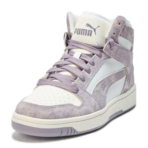 PUMA Women's Rebound Layup Mid Basketball Shoes