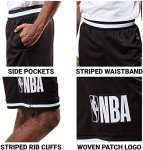 NBA Men's Chrome Basketball Shorts - Black, Large