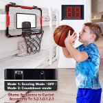 Mini Indoor Basketball Hoop with Electronic Scoreboard