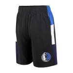 NBA Dallas Mavericks Youth Color-Blocked Basketball Shorts