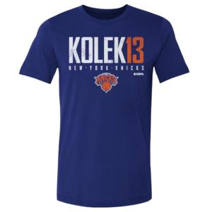 Tyler Kolek New York Knicks Shirt - Royal Blue