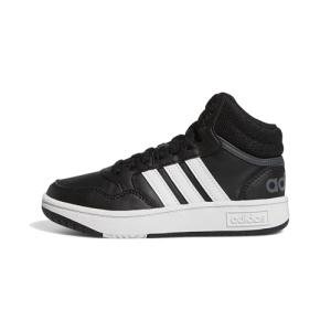 adidas Kids Hoops 3.0 Sneakers, Black/White/Grey