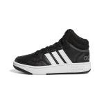 adidas Kids Hoops 3.0 Sneakers, Black/White/Grey