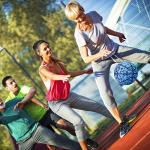 PECOGO Official Rubber Basketball - Size 5 & 7