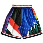 Men's Vintage Quick-Dry Basketball Shorts with Pocket