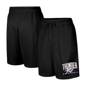Oklahoma City Thunder Boys Basketball Shorts, Black