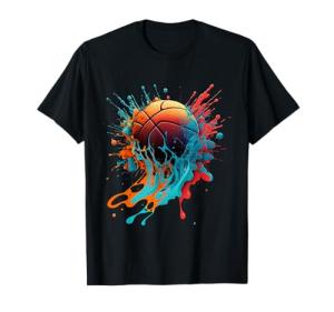 Basketball Splash Team Player T-Shirt