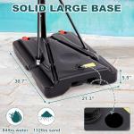 Adjustable Portable Kids Basketball Hoop for Outdoors