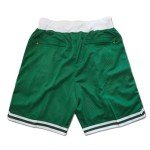 Big Bird #33 Green Retro Basketball Shorts with Pockets