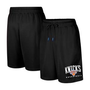 Men's NBA Knicks Basketball Shorts - Black, Large