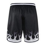 Men's Basketball Shorts with Zipper Pockets - 2/3 Pack
