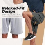 Men's Quick Dry Basketball Shorts - 3 Pack