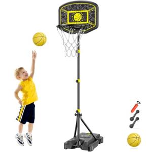 Adjustable Kids Basketball Hoop for Indoor and Outdoor