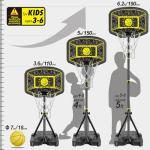 Adjustable Kids Basketball Hoop for Indoor and Outdoor