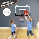SOEVIEE Indoor Basketball Hoop for All Ages, 23x16 Inch