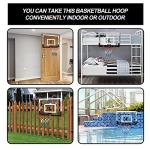 SOEVIEE Indoor Basketball Hoop for All Ages, 23x16 Inch
