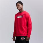 Houston Rockets Men's Long Sleeve Graphic Tee, Red
