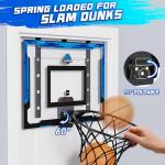 Adjustable 24" Indoor Basketball Hoop with Scoreboard