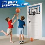 Adjustable 24" Indoor Basketball Hoop with Scoreboard