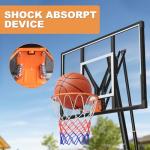 Portable Adjustable Basketball Hoop with Wheels 5-10FT