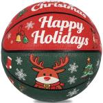 Festive Size 7 Christmas Basketball for All Games