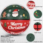 Festive Size 7 Christmas Basketball for All Games