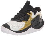 Under Armour Preschool Jet '23 Sneakers - White/Black/Gold