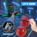 Vignuto Over-the-Door Indoor Basketball Hoop for Kids