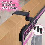 Pink Mini Indoor Basketball Hoop with Scoreboard