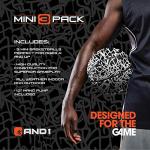 AND1 Kids Mini Basketball Set with Pump