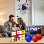 Indoor Basketball Hoop for Kids with Sounds