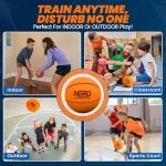 NERO SPORT Silent Foam Basketball for Indoor Training