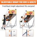 Dual Shot Basketball Arcade Machine with LED Scoring