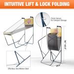 Dual Shot Basketball Arcade Machine with LED Scoring