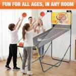 Dual Shot Basketball Arcade Machine with LED Scoring
