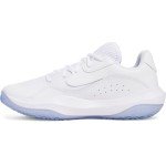 Under Armour Lockdown 7 Low Basketball Shoes - White