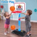 Adjustable Toddler Basketball Hoop with Balls