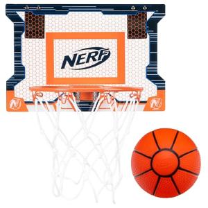 NERF Mini Basketball Hoop Set for Doors