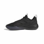 Adidas Front Court Basketball Shoes, Black, Size 11.5