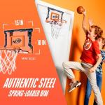 NERF Mini Basketball Hoop Set for Doors