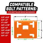 GoSports 18 Inch Steel Basketball Rim for Replacement