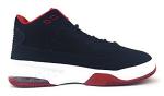 Nike Men's Basketball Shoes - Black/White/Red, Size 12