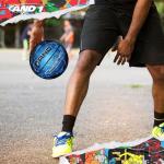 AND1 Chaos Size 7 Rubber Basketball for All Courts