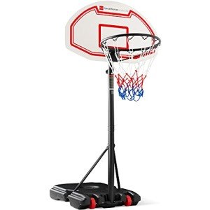 Kids Adjustable Basketball Hoop - Portable & Weatherproof