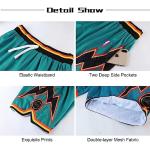 Men's Mesh Basketball Shorts with Graphic Print