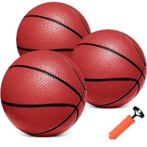 Iyoyo Mini Basketball Set - 3 Pack with Pump