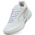 Puma Men's All-Pro Nitro Basketball Shoes - White/Aqua