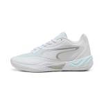 Puma Men's All-Pro Nitro Basketball Shoes - White/Aqua